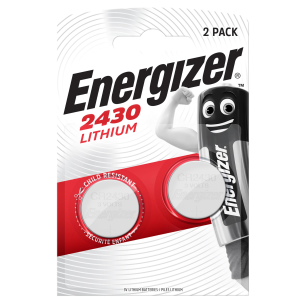 ENERGIZER CR2430 BATTERIA A BOTTONE AL LITIO CONF. 2 PZ.
